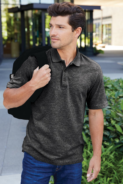Port Authority EZCotton Polo with custom logo embroidery