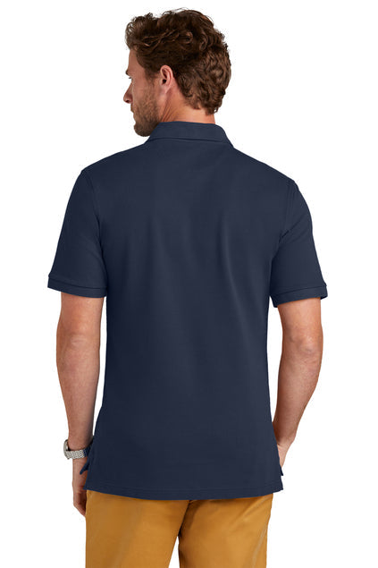 Brooks Brothers Pima Cotton Pique Polo with custom logo embroidery