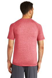 Sport-Tek PosiCharge Tri-Blend Wicking Raglan Tee with custom logo embroidery