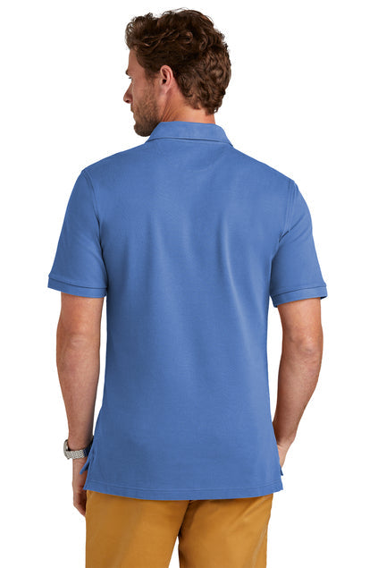 Brooks Brothers Pima Cotton Pique Polo with custom logo embroidery