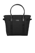 Brooks Brothers Wells Laptop Tote with custom logo embroidery