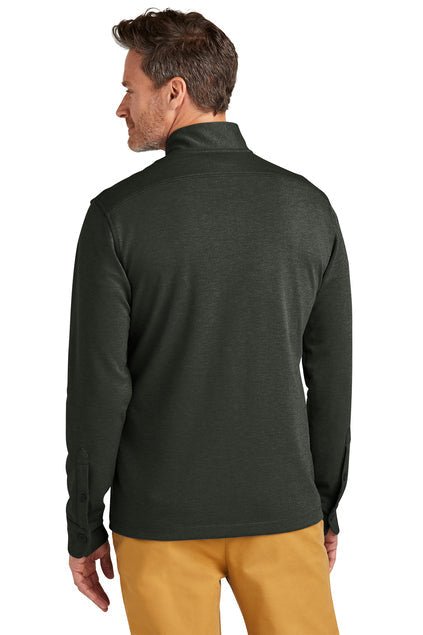 Brooks Brothers Mid-Layer Stretch 1/2-Button with custom logo embroidery