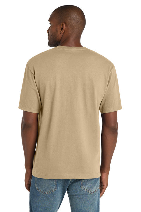 CornerStone Workwear Pocket Tee with custom logo embroidery
