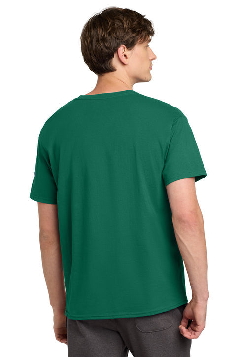 Champion Heritage 6-Oz. Jersey Tee with custom logo embroidery
