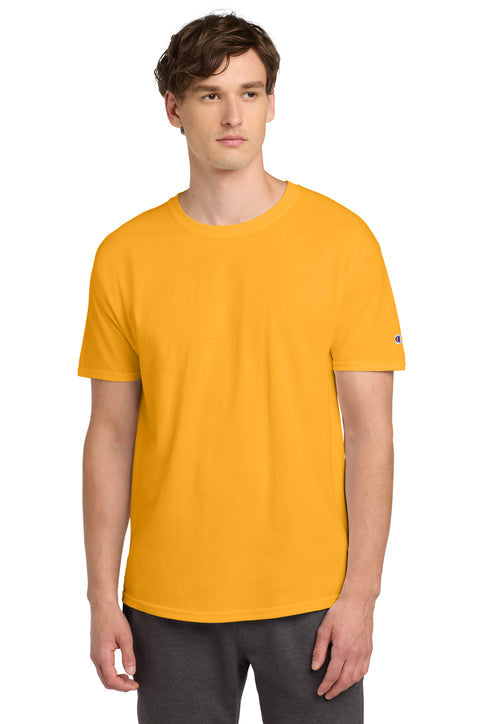 Champion Heritage 6-Oz. Jersey Tee with custom logo embroidery