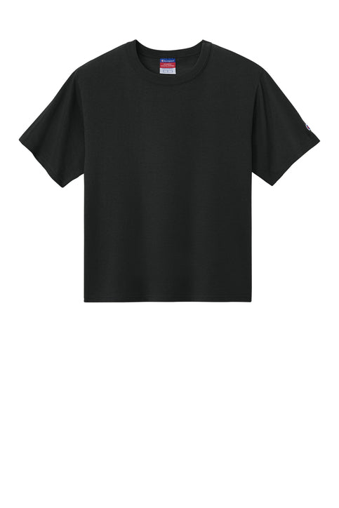 Champion Heritage 7-Oz. Jersey Tee with custom logo embroidery