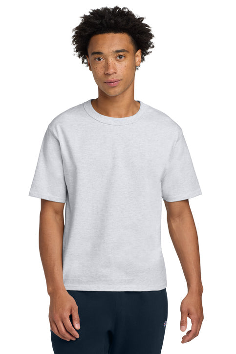 Champion Heritage 7-Oz. Jersey Tee with custom logo embroidery