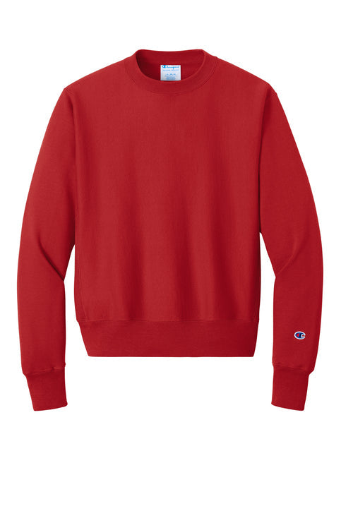 Champion Reverse Weave Crewneck Sweatshirt with custom logo embroidery