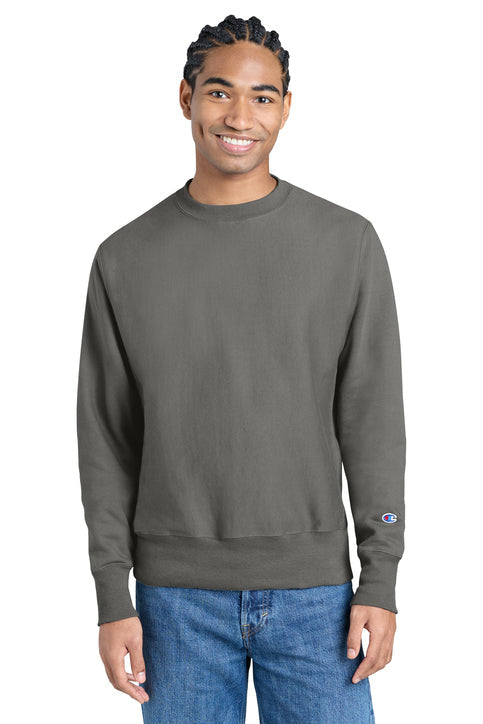 Champion Reverse Weave Crewneck Sweatshirt with custom logo embroidery