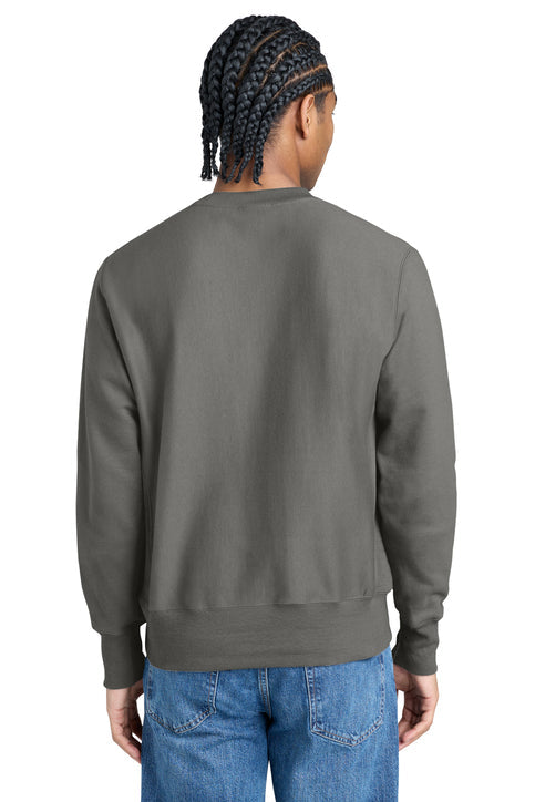 Champion Reverse Weave Crewneck Sweatshirt with custom logo embroidery