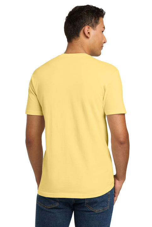 Next Level Apparel Adult Cotton Tee with custom logo embroidery