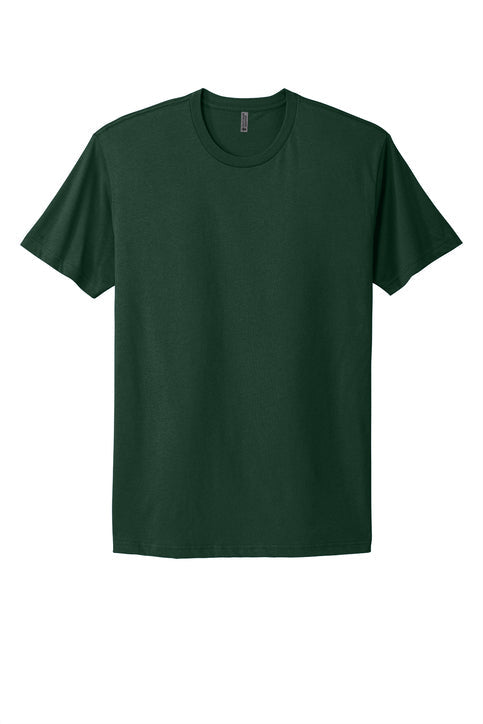 Next Level Apparel Adult Cotton Tee with custom logo embroidery