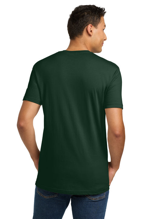 Next Level Apparel Adult Cotton Tee with custom logo embroidery