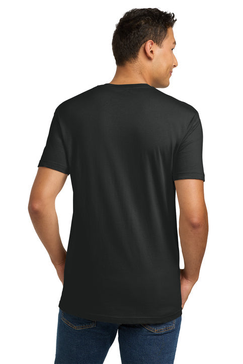 Next Level Apparel Adult Cotton Tee with custom logo embroidery