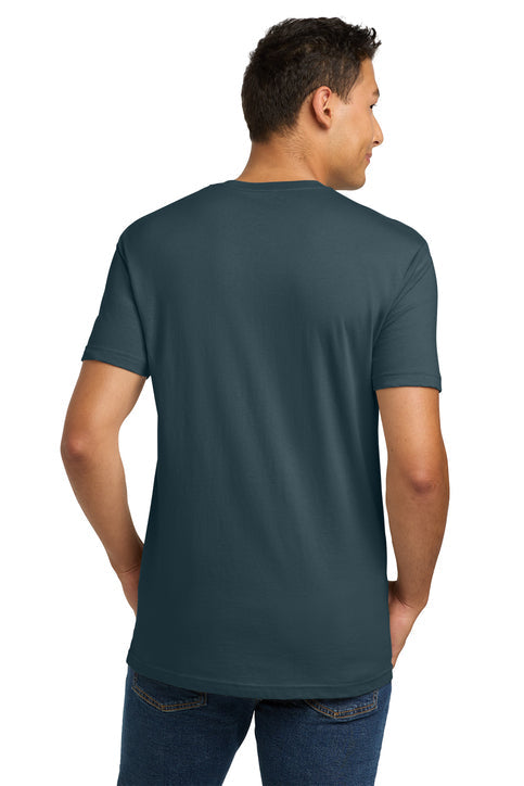 Next Level Apparel Adult Cotton Tee with custom logo embroidery