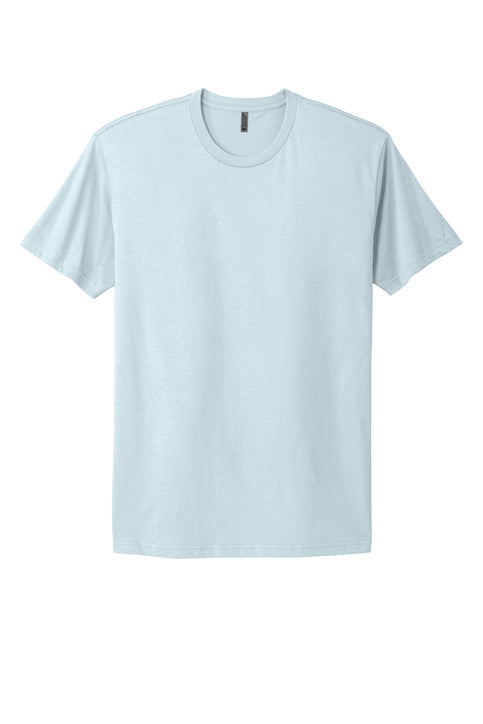 Next Level Apparel Adult Cotton Tee with custom logo embroidery