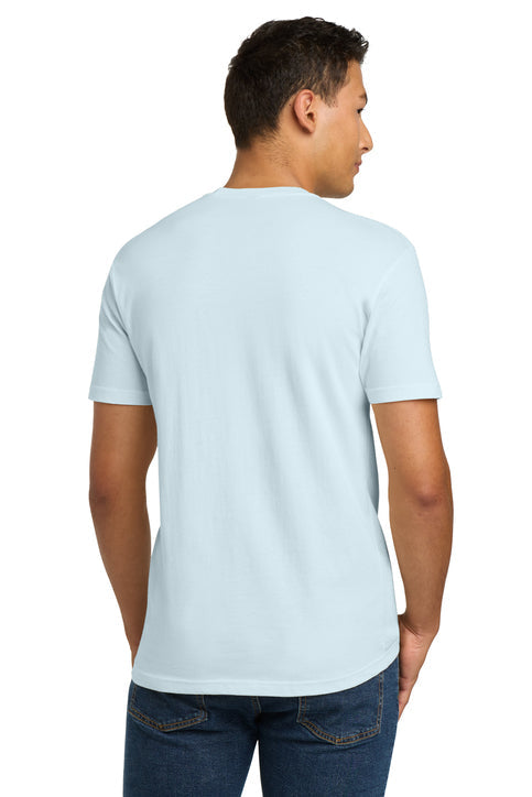 Next Level Apparel Adult Cotton Tee with custom logo embroidery