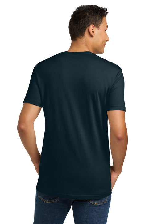 Next Level Apparel Adult Cotton Tee with custom logo embroidery