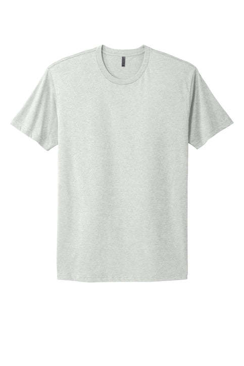 Next Level Apparel Adult Cotton Tee with custom logo embroidery