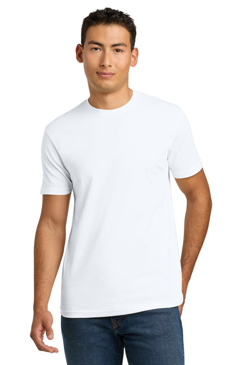 Next Level Apparel Adult Cotton Tee with custom logo embroidery