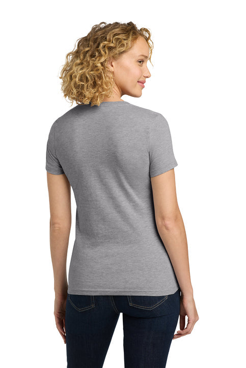 Next Level Apparel Women’s Cotton Tee with custom logo embroidery