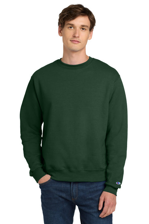 Champion Powerblend Crewneck Sweatshirt with custom logo embroidery