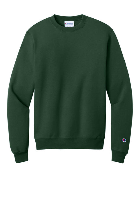 Champion Powerblend Crewneck Sweatshirt with custom logo embroidery