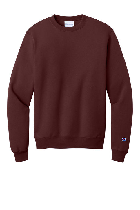 Champion Powerblend Crewneck Sweatshirt with custom logo embroidery