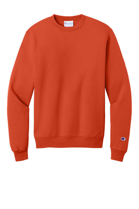 Champion Powerblend Crewneck Sweatshirt with custom logo embroidery