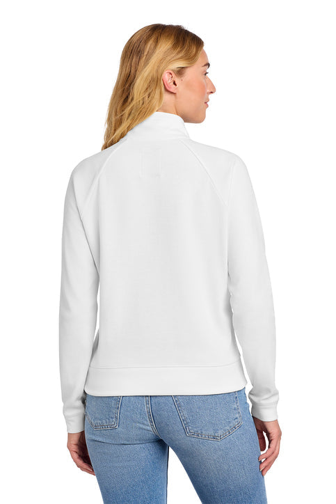 New Era Women's STS 1/2-Zip with custom logo embroidery