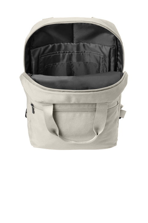 Mercer+Mettle Claremont Handled Backpack with custom logo embroidery
