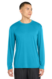 Sport-Tek Long Sleeve PosiCharge Competitor Tee with custom logo embroidery