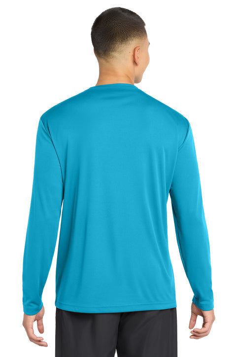 Sport-Tek Long Sleeve PosiCharge Competitor Tee with custom logo embroidery
