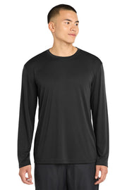 Sport-Tek Long Sleeve PosiCharge Competitor Tee with custom logo embroidery
