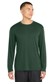 Sport-Tek Long Sleeve PosiCharge Competitor Tee with custom logo embroidery