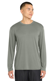 Sport-Tek Long Sleeve PosiCharge Competitor Tee with custom logo embroidery