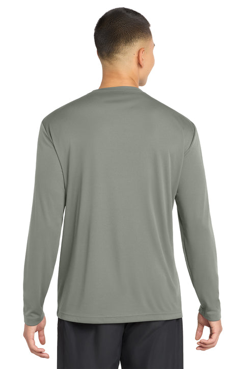 Sport-Tek Long Sleeve PosiCharge Competitor Tee with custom logo embroidery