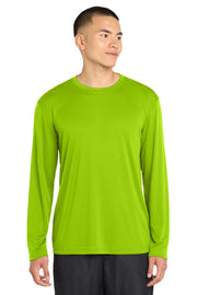Sport-Tek Long Sleeve PosiCharge Competitor Tee with custom logo embroidery