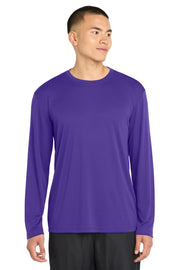 Sport-Tek Long Sleeve PosiCharge Competitor Tee with custom logo embroidery