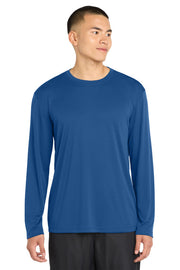 Sport-Tek Long Sleeve PosiCharge Competitor Tee with custom logo embroidery