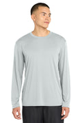 Sport-Tek Long Sleeve PosiCharge Competitor Tee with custom logo embroidery