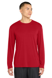Sport-Tek Long Sleeve PosiCharge Competitor Tee with custom logo embroidery