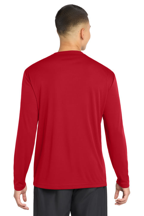Sport-Tek Long Sleeve PosiCharge Competitor Tee with custom logo embroidery