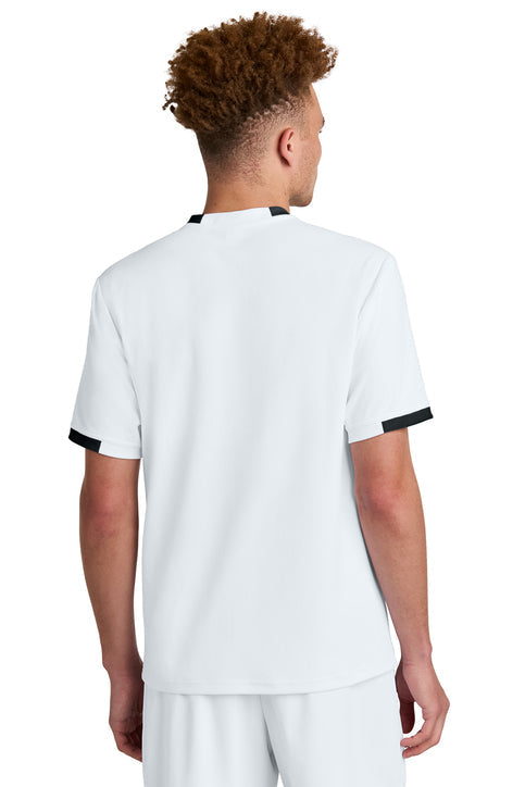Sport-Tek Club Short Sleeve Crew with custom logo embroidery