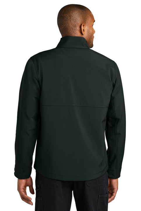 CornerStone Workwear Soft Shell with custom logo embroidery