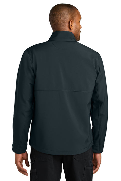 CornerStone Workwear Soft Shell with custom logo embroidery