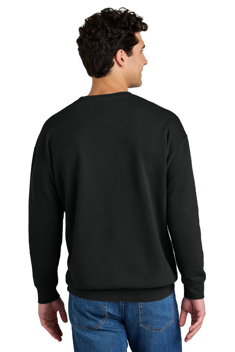 Comfort Colors Lightweight Crewneck Sweatshirt with custom logo embroidery
