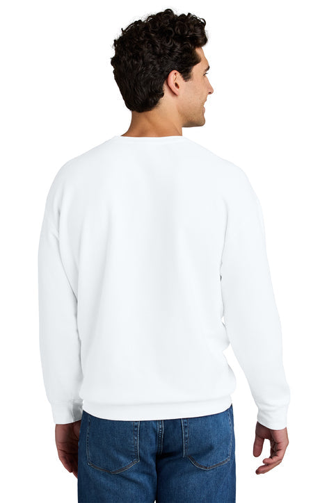Comfort Colors Lightweight Crewneck Sweatshirt with custom logo embroidery