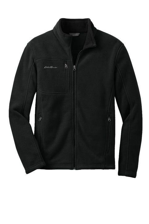 Eddie Bauer Full-Zip Fleece Jacket with custom logo embroidery