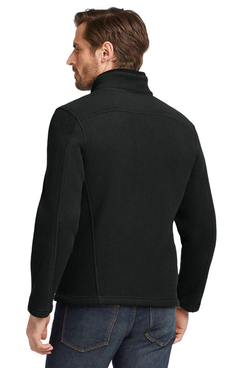Eddie Bauer Full-Zip Fleece Jacket with custom logo embroidery